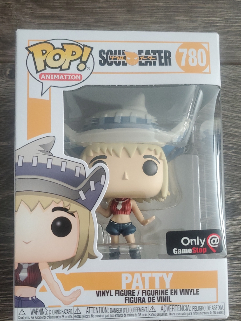 SOUL EATER patty #780 Funko Pop Only At Game Stop